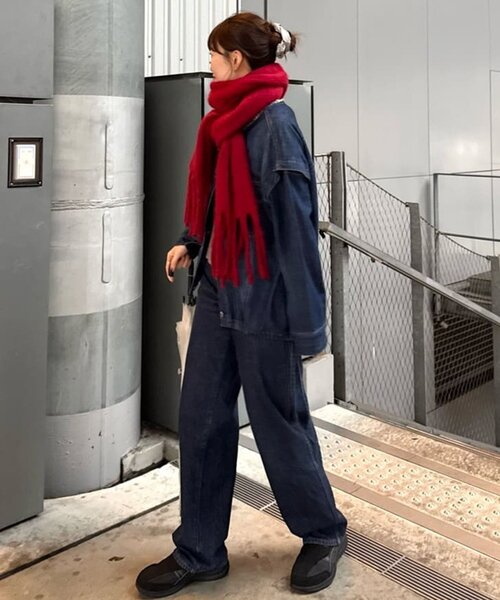 CIAOPANIC TYPY（チャオパニックティピー）の「【アップデート／袖取り外し可能】柔らかデニムジャケット（デニムジャケット・レディース・ブルー/ネイビー・ONE SIZE）」の18枚目の写真