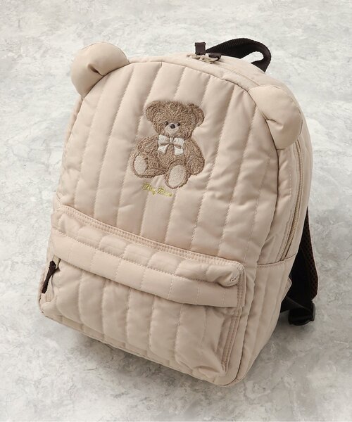 apres les cours（アプレレクール）の「tiny bear リュック（バックパック/リュック・キッズ・ベージュ・SMALL）」の3枚目の写真