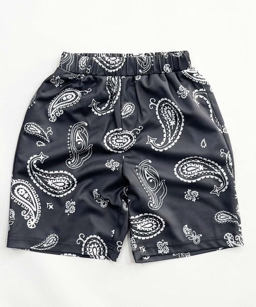 SHISKY（シスキー）の「DRY/ドライメッシュ 総柄ハーフパンツ（デニムパンツ・キッズ・グレー系その他2/グレー系その他3/ベージュ系その他/ベージュ系その他2/ブラック系その他2/グレー系その他/ブラック系その他/ブラック系その他3・110/120/130/140/150/160）」の13枚目の写真