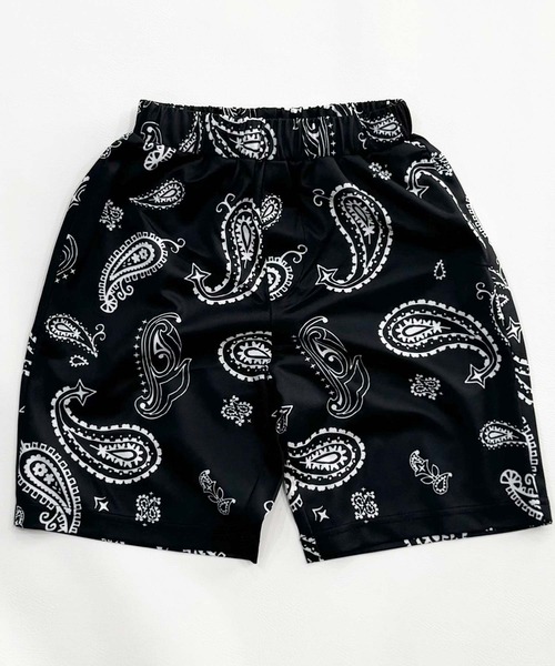 SHISKY（シスキー）の「DRY/ドライメッシュ 総柄ハーフパンツ（デニムパンツ・キッズ・グレー系その他2/グレー系その他3/ベージュ系その他/ベージュ系その他2/ブラック系その他2/グレー系その他/ブラック系その他/ブラック系その他3・110/120/130/140/150/160）」の14枚目の写真