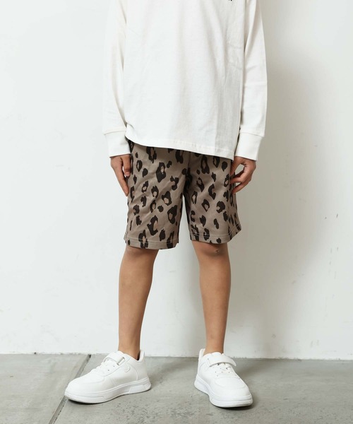 SHISKY（シスキー）の「DRY/ドライメッシュ 総柄ハーフパンツ（デニムパンツ・キッズ・グレー系その他2/グレー系その他3/ベージュ系その他/ベージュ系その他2/ブラック系その他2/グレー系その他/ブラック系その他/ブラック系その他3・110/120/130/140/150/160）」の18枚目の写真
