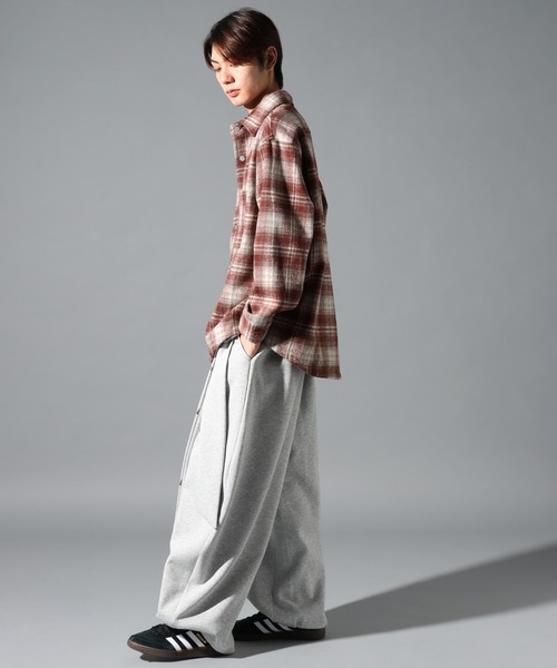LAND MUSEUM(ランドミュージアム)の「LAND MUSEUM/ワイドオンブレシャツ(シャツ/ブラウス・メンズ・レッド・MEDIUM/LARGE)」の19枚目の写真