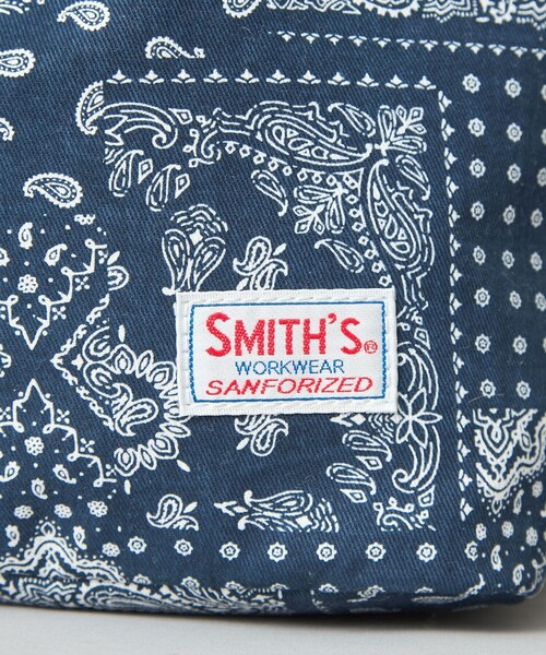 SMITH'S（スミス）の「SMITH’S（スミス）別注巾着バッグ（ハンドバッグ・メンズ・ブラック/ネイビー/その他1・FREE）」の18枚目の写真