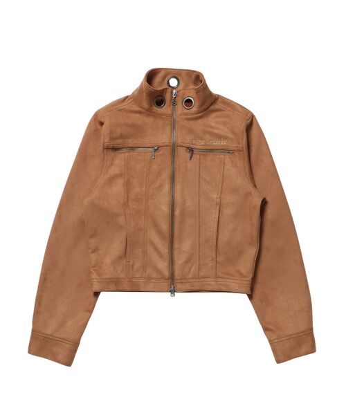 SEQUENZ(シークエンズ)の「※WEB限定 / セットアップ対応 / アイレットショートデニムジャケット / sqnz eyelet short denim jacket(ブルゾン・レディース・ブラック/ブルー/ベージュ系その他3・MEDIUM/SMALL)」の2枚目の写真