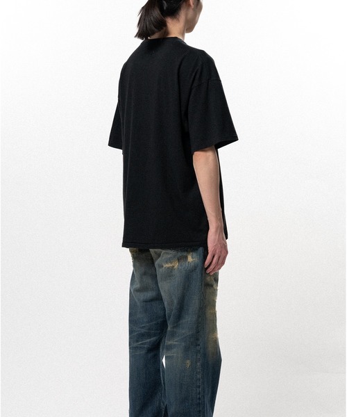 KAMIYA(カミヤ)の「"AERO-KMY" T-shirt(Tシャツ/カットソー・メンズ・ブラック/ホワイト・S/M/L)」の11枚目の写真