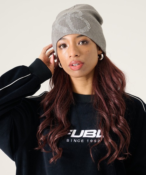 セール】FUBU フブ ブランド Beanie / ビーニー ニット帽（ニット