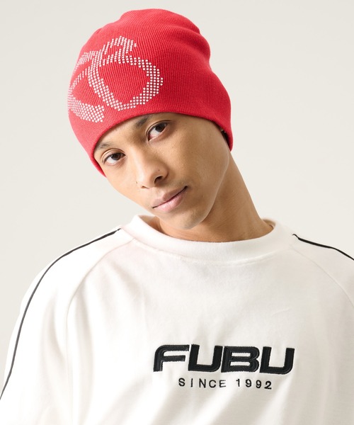 セール】FUBU フブ ブランド Beanie / ビーニー ニット帽（ニット