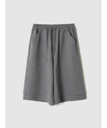 POKER FACE（ポーカーフェイス）の「DOUBLE KNEE BERMUDA SWEAT PANTS CHARCOAL（その他パンツ）」