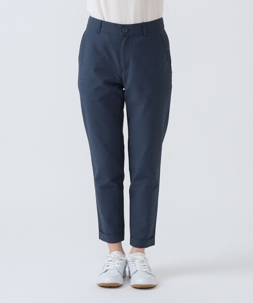 BEAMS GOLF(ビームスゴルフ)の「PURPLE LABEL / 裾ダブル ストライプ柄 ストレッチ パンツ(その他パンツ・レディース・インディゴブルー/グレー・MEDIUM/LARGE/SMALL)」の7枚目の写真