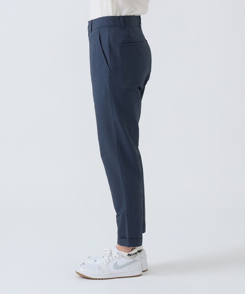 BEAMS GOLF(ビームスゴルフ)の「PURPLE LABEL / 裾ダブル ストライプ柄 ストレッチ パンツ(その他パンツ・レディース・インディゴブルー/グレー・MEDIUM/LARGE/SMALL)」の8枚目の写真