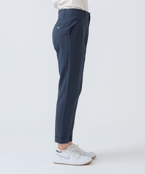 BEAMS GOLF(ビームスゴルフ)の「PURPLE LABEL / 裾ダブル ストライプ柄 ストレッチ パンツ(その他パンツ・レディース・インディゴブルー/グレー・MEDIUM/LARGE/SMALL)」の9枚目の写真