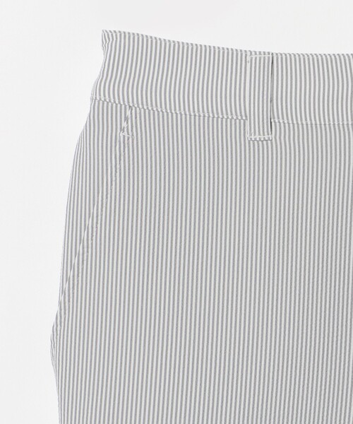BEAMS GOLF(ビームスゴルフ)の「PURPLE LABEL / 裾ダブル ストライプ柄 ストレッチ パンツ(その他パンツ・レディース・インディゴブルー/グレー・MEDIUM/LARGE/SMALL)」の12枚目の写真
