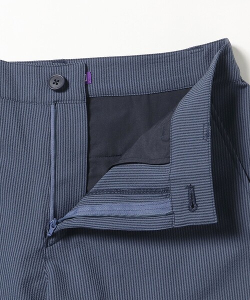 BEAMS GOLF(ビームスゴルフ)の「PURPLE LABEL / 裾ダブル ストライプ柄 ストレッチ パンツ(その他パンツ・レディース・インディゴブルー/グレー・MEDIUM/LARGE/SMALL)」の18枚目の写真