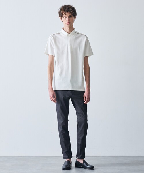 5351 POUR LES HOMMES（ゴーサンゴーイチプールオム）の「ツイル テーパード スキニー パンツ（その他パンツ・メンズ・ブラック/グレー・48/46/44/50）」の20枚目の写真