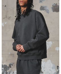 ADLIELOS（エドリエルロス）の「スモーキーピグメントスウェットシャツ[チャコール]（スウェット）」