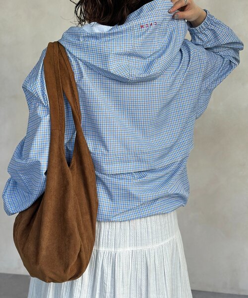 CPCM(シーピーシーエム)の「ナイロンアノラックパーカー(シャツ/ブラウス・メンズ・ネイビー/オレンジ/サックスブルー・FREE)」の13枚目の写真