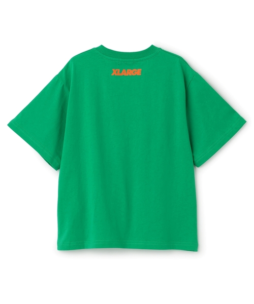 XLARGE KIDS(エクストララージキッズ)の「ファニーゴリラワンポイント半袖Tシャツ(Tシャツ/カットソー・キッズ・ブラック/オレンジ/グリーン・110cm/100cm/120cm/130cm/140cm/80cm/90cm)」の4枚目の写真