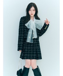 SNIDEL | バリエツイードスカート(スカート)