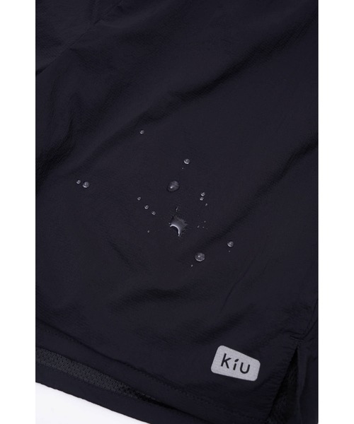 KiU（キウ）の「キウ UVカットクイックドライベーシックT（Tシャツ/カットソー・レディース・サックスブルー/オフホワイト/ブラック・LARGE/X-LARGE/MEDIUM）」の4枚目の写真