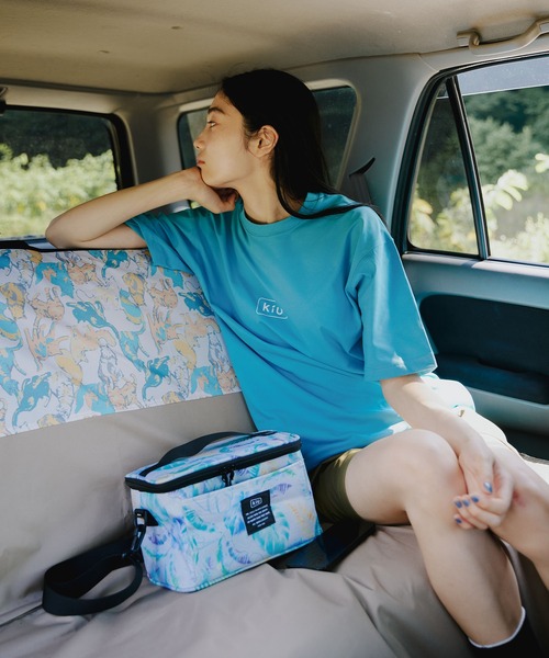 KiU（キウ）の「キウ UVカットクイックドライベーシックT（Tシャツ/カットソー・レディース・サックスブルー/オフホワイト/ブラック・LARGE/X-LARGE/MEDIUM）」の6枚目の写真