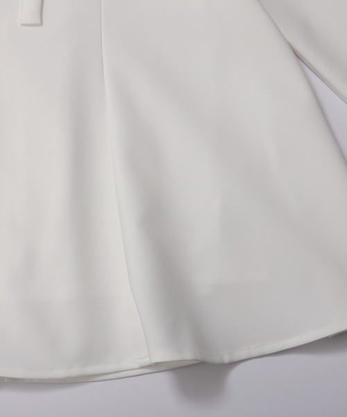 Fit more(フィットモア)の「リボンタイAラインタックフレアトップス(シャツ/ブラウス・レディース・ネイビー/ホワイト/ブラック・FREE)」の19枚目の写真