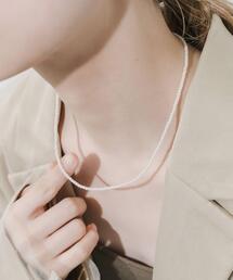 SMELLY | ステンレスパールネックレス(ネックレス)