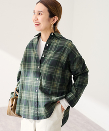 FRAMeWORK | コットンウールチェックレギュラーシャツ(シャツ/ブラウス)