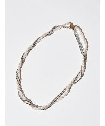 ELENDEEK | パール&チェーンダブルネックレス(ネックレス)