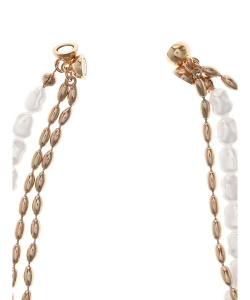 ELENDEEK(エレンディーク)の「パール&チェーンダブルネックレス(ネックレス・レディース・シルバー/ゴールド・FREE)」の15枚目の写真