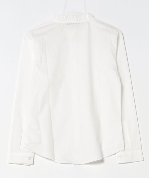 Ritzy(リッツィー)の「フリルデザイン衿シャツ ブラウス(シャツ/ブラウス・レディース・ホワイト・XL/L/M)」の11枚目の写真