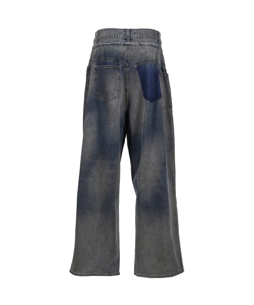 Jaded London(ジェイデッドロンドン)の「DOUBLE WAISTBAND COLOSSUS(デニムパンツ・メンズ・ブルー・30/26/28)」の2枚目の写真