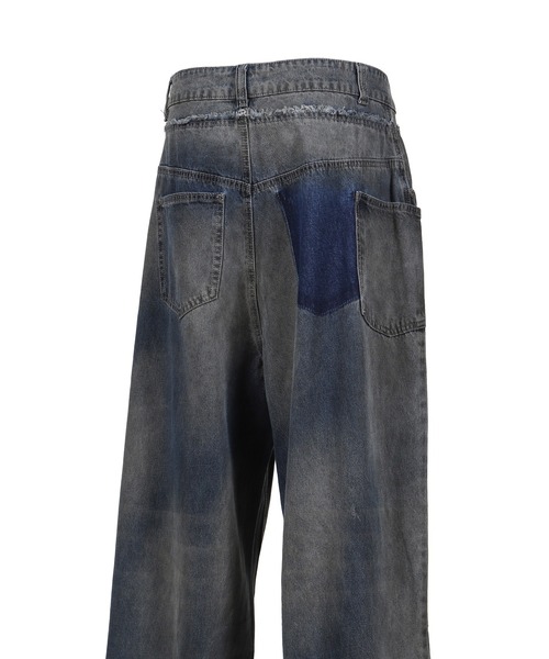 Jaded London(ジェイデッドロンドン)の「DOUBLE WAISTBAND COLOSSUS(デニムパンツ・メンズ・ブルー・30/26/28)」の5枚目の写真