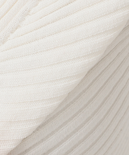 Noble（ノーブル）の「ゴールドボタンVネックリブニット（カーディガン/ボレロ・レディース・ネイビー/ホワイト・FREE）」の15枚目の写真