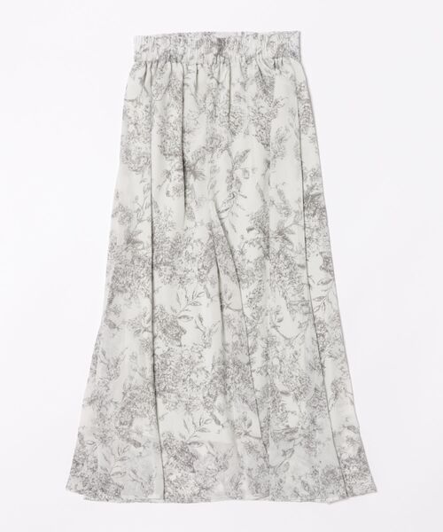 31 Sons de mode（トランテアン　ソン　ドゥ　モード）の「配色ステッチマーメイドスカート（スカート・レディース・オフホワイト・M/S）」の2枚目の写真