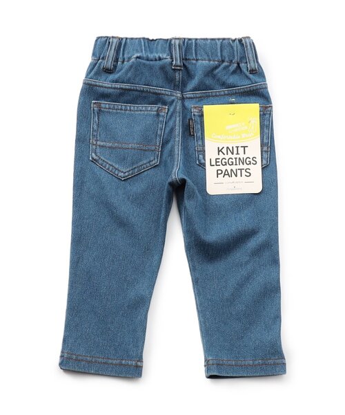 Ampersand（アンパサンド）の「丈夫なニットツイルパンツ_ジュニア対応（その他パンツ・キッズ・ベージュ/チャコール/サックスブルー/ブルー・110/100/90/80/140/130/120）」の6枚目の写真