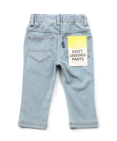 Ampersand（アンパサンド）の「丈夫なニットツイルパンツ_ジュニア対応（その他パンツ・キッズ・ベージュ/チャコール/サックスブルー/ブルー・110/100/90/80/140/130/120）」の8枚目の写真