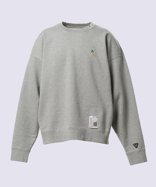Maison MIHARA YASUHIRO(メゾンミハラヤスヒロ)の「【MIHARAYASUHIRO/ミハラヤスヒロ】LEON EMBROIDERY PULLOVER(スウェット・メンズ・ブラック/ブルー/グレー・46/44/48)」の3枚目の写真