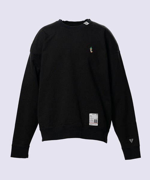 Maison MIHARA YASUHIRO(メゾンミハラヤスヒロ)の「【MIHARAYASUHIRO/ミハラヤスヒロ】LEON EMBROIDERY PULLOVER(スウェット・メンズ・ブラック/ブルー/グレー・46/44/48)」の1枚目の写真