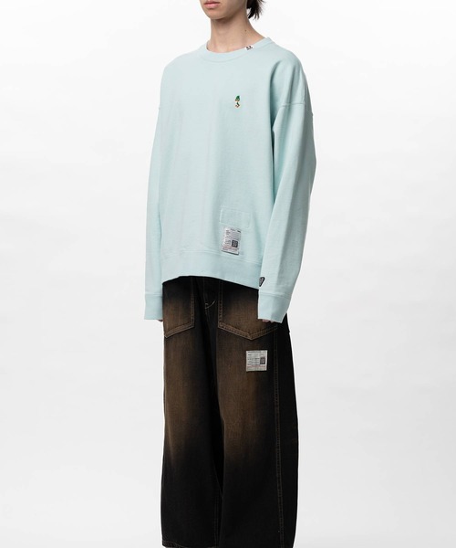 Maison MIHARA YASUHIRO(メゾンミハラヤスヒロ)の「【MIHARAYASUHIRO/ミハラヤスヒロ】LEON EMBROIDERY PULLOVER(スウェット・メンズ・ブラック/ブルー/グレー・46/44/48)」の13枚目の写真