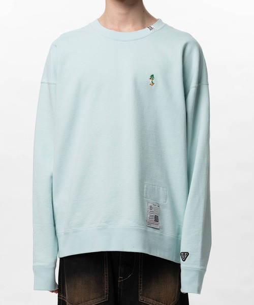 Maison MIHARA YASUHIRO(メゾンミハラヤスヒロ)の「【MIHARAYASUHIRO/ミハラヤスヒロ】LEON EMBROIDERY PULLOVER(スウェット・メンズ・ブラック/ブルー/グレー・46/44/48)」の14枚目の写真