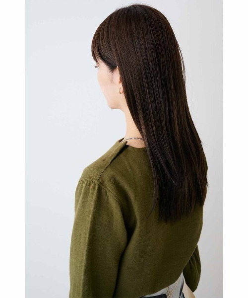 mensha!（メンシャ）の「ｍｅｎｓｈａ！　ネグリジェ気分のコットン微起毛ベルスリーブトップス（その他トップス・レディース・ブラック/ホワイト/カーキ・LL/M/L/3L）」の22枚目の写真