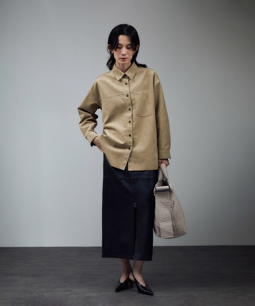 SALON adam et rope'（サロン アダム エ ロペ）の「【WEB限定】ペアレンツトートバッグ［ユニセックスで使える・軽量・A4］2（トートバッグ・レディース・ブラック/ベージュ系その他2・FREE）」の11枚目の写真