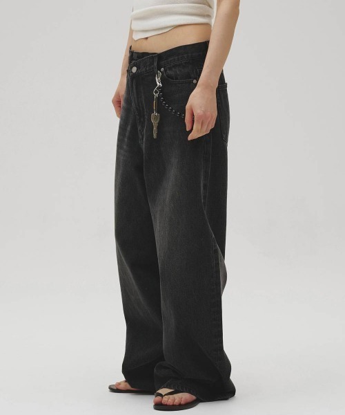 TODAYFUL（トゥデイフル）の「【TODAYFUL/トゥデイフル】Henrys Denim/ヘンリーズデニム（デニムパンツ・レディース・ブラック・25/24/23）」の8枚目の写真