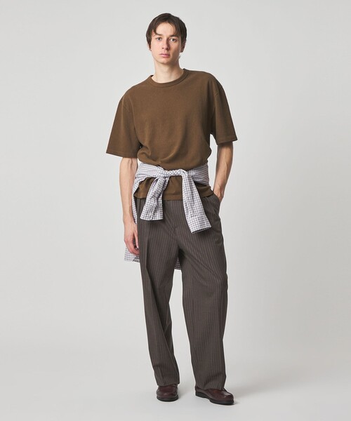 Steven Alan（スティーブンアラン）の「＜Steven Alan＞ ウール トロピカル インツープリーツ ドレス トラウザーズ（スラックス・メンズ・ネイビー/その他1/その他2・S/M/L/XL）」の10枚目の写真