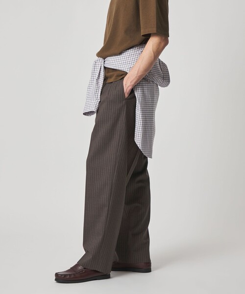 Steven Alan（スティーブンアラン）の「＜Steven Alan＞ ウール トロピカル インツープリーツ ドレス トラウザーズ（スラックス・メンズ・ネイビー/その他1/その他2・S/M/L/XL）」の13枚目の写真