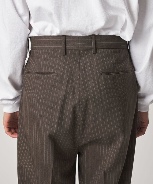 Steven Alan（スティーブンアラン）の「＜Steven Alan＞ ウール トロピカル インツープリーツ ドレス トラウザーズ（スラックス・メンズ・ネイビー/その他1/その他2・S/M/L/XL）」の20枚目の写真