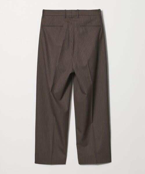 Steven Alan＞ ウール トロピカル インツープリーツ ドレス トラウザー