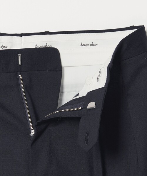 Steven Alan（スティーブンアラン）の「＜Steven Alan＞ ウール トロピカル インツープリーツ ドレス トラウザーズ（スラックス・メンズ・ネイビー/その他1/その他2・S/M/L/XL）」の8枚目の写真