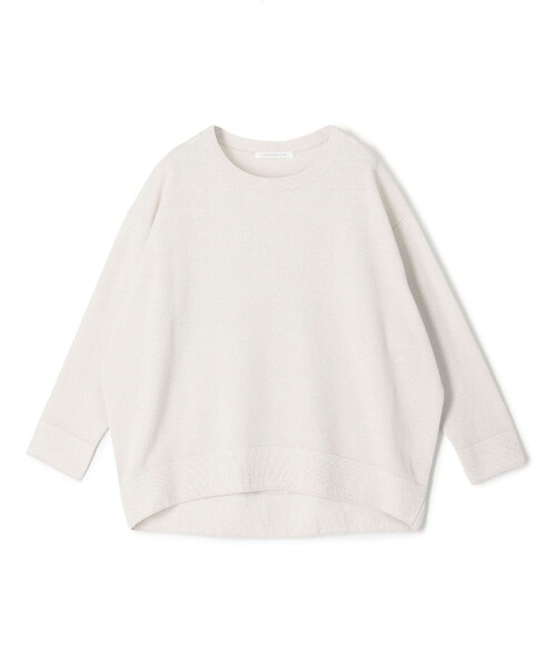 GALERIE VIE（ギャルリー ヴィー）の「【WEB先行予約】ドライカノコ クルーネックプルオーバー（ニット/セーター・レディース・ライトブルー/ベージュ/ライトグレー・FREE）」の2枚目の写真