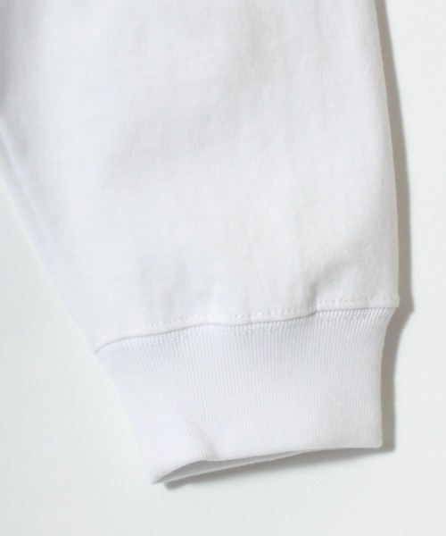 BEN DAVIS（ベンデイビス）の「BEN DAVIS/ベンデイビス SLEEVE EMB WIDE LS TEE/オーバーサイズ ストリート 袖プリント ロゴ ワンポイント刺繍 ロングスリーブTシャツ/ロンT/レディース メンズ（Tシャツ/カットソー・メンズ・チャコール/ホワイト・M/L/XL）」の15枚目の写真